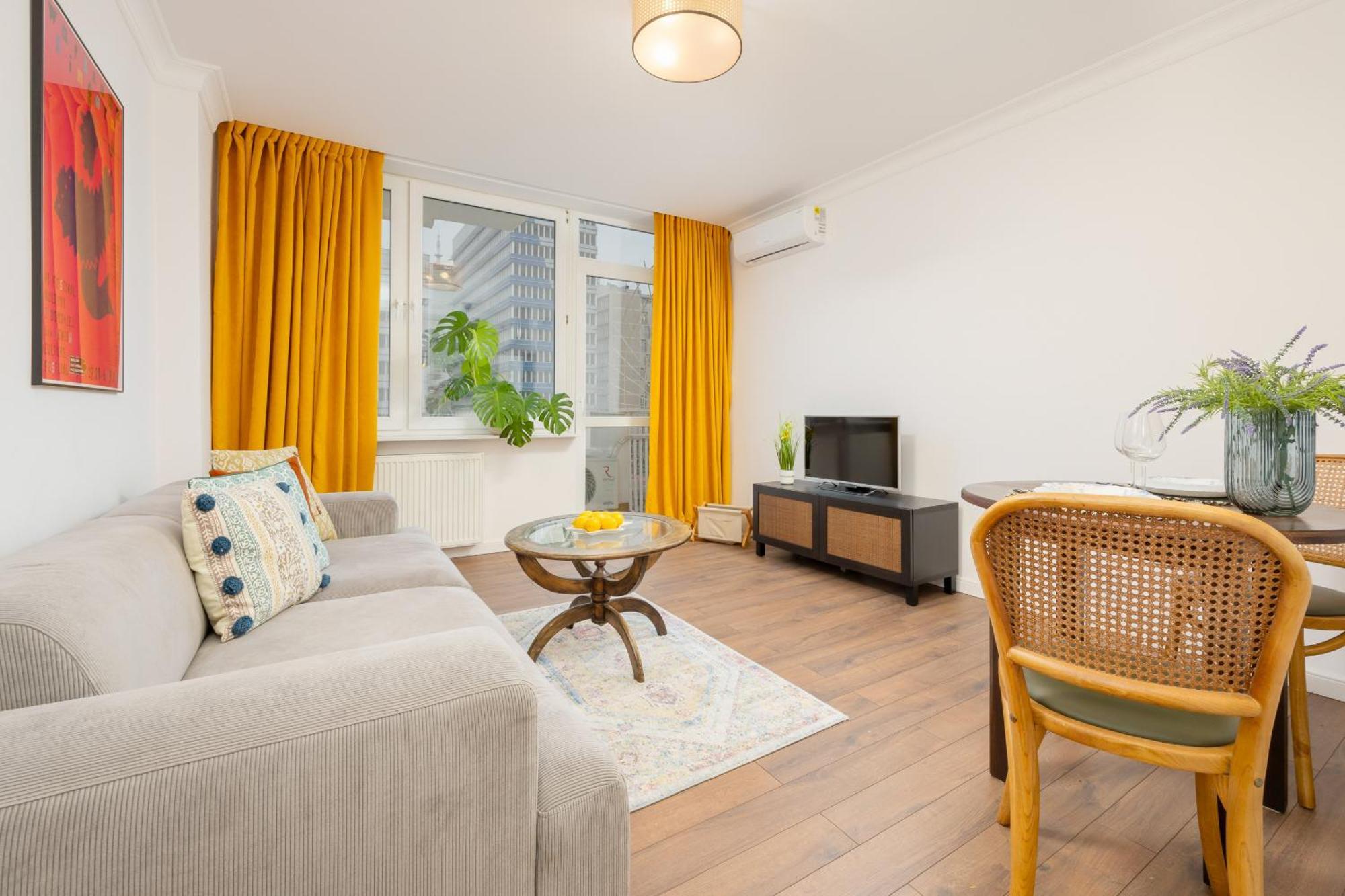 Marszalkowska Stylish Apartment With Balcony Warsaw Center By Noclegi Renters Esterno foto